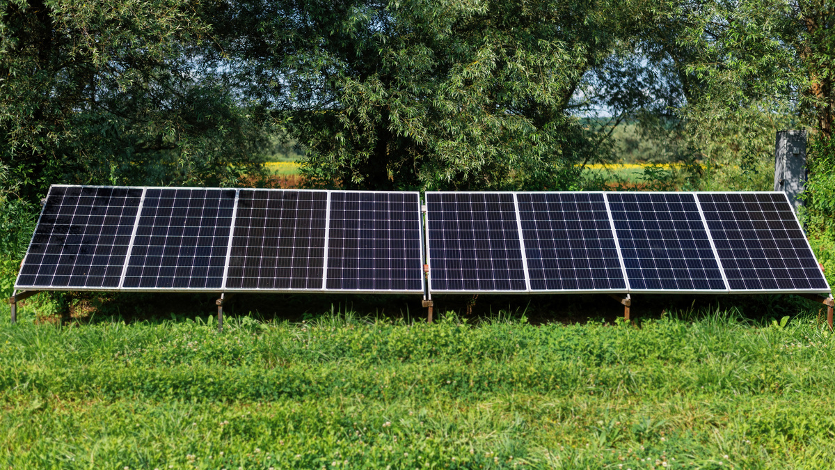 Solar Panels on the Ground